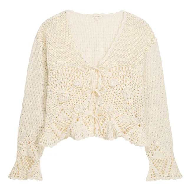 Chaqueta de algodón Molya | Crema