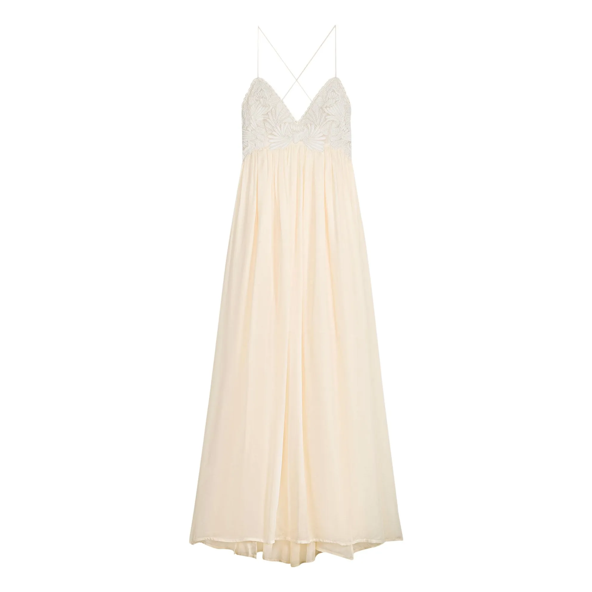 Louise Misha Pale Yellow Ysolde Dress