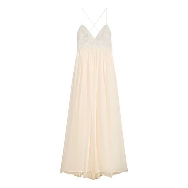 Kleid Ysolde | Blasses Gelb