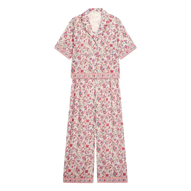 Pigiama Louka in cotone biologico | Rosa