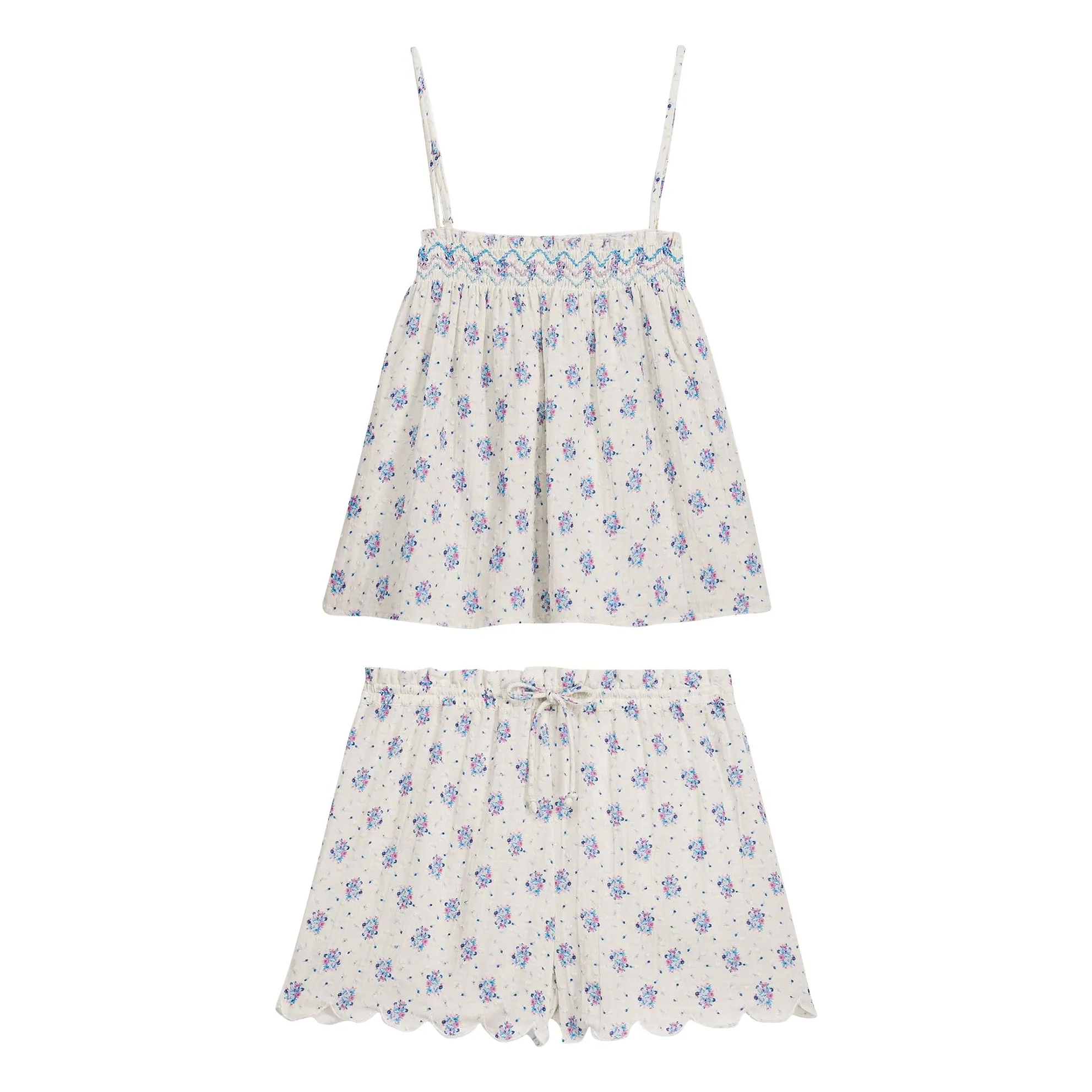 Louise Misha Cream Minala Organic Cotton Pyjamas