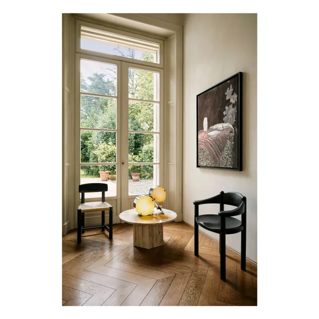 Silla Daumiller con reposabrazos, Rainer Daumiller | Negro