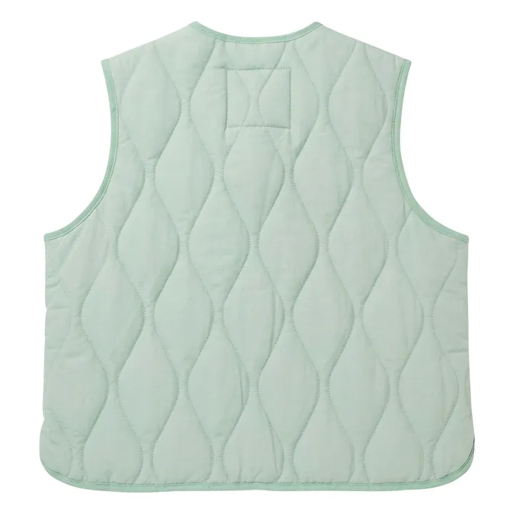 Veste Sans Manches Matelassée Glee | Sauge- Image produit n°3