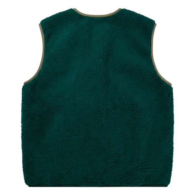 Chaqueta sin mangas Peasy Sherpa | Verde