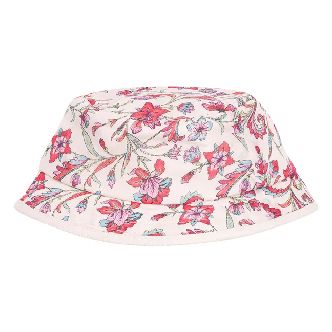 Lajik Fleuri Organic Cotton Hat | Cream