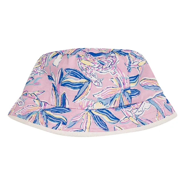 Lajik Fleuri Organic Cotton Hat | Pink