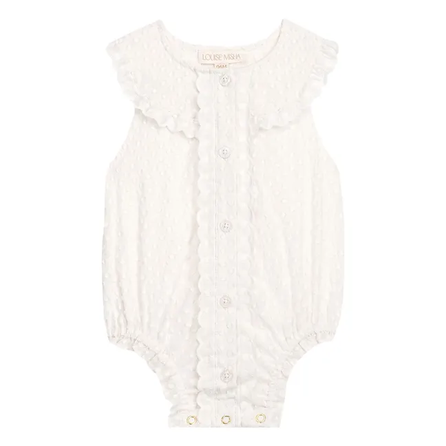 Barboteuse Jada | Blanc