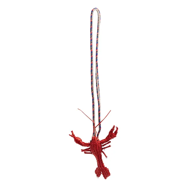 Charms Iraca Homard | Rouge