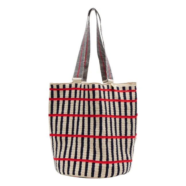 Tote Bag Cala Peacock | Navy blue