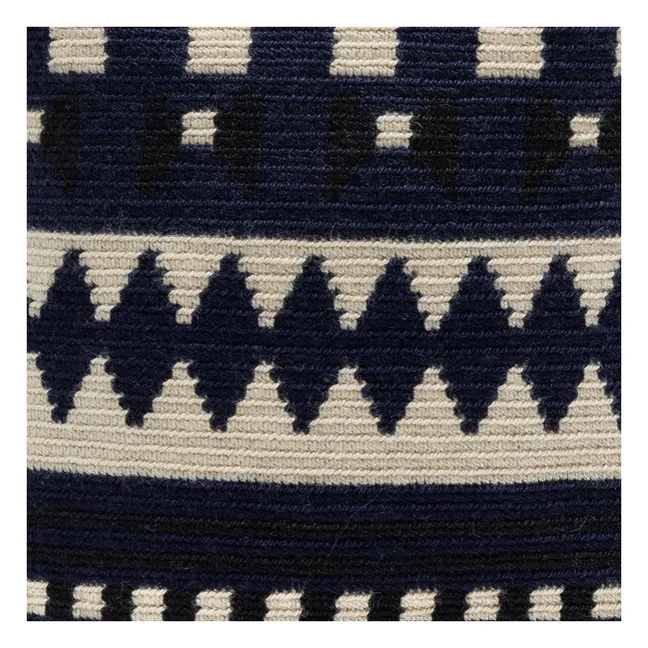 Sac Mitra Macramé | Bleu marine