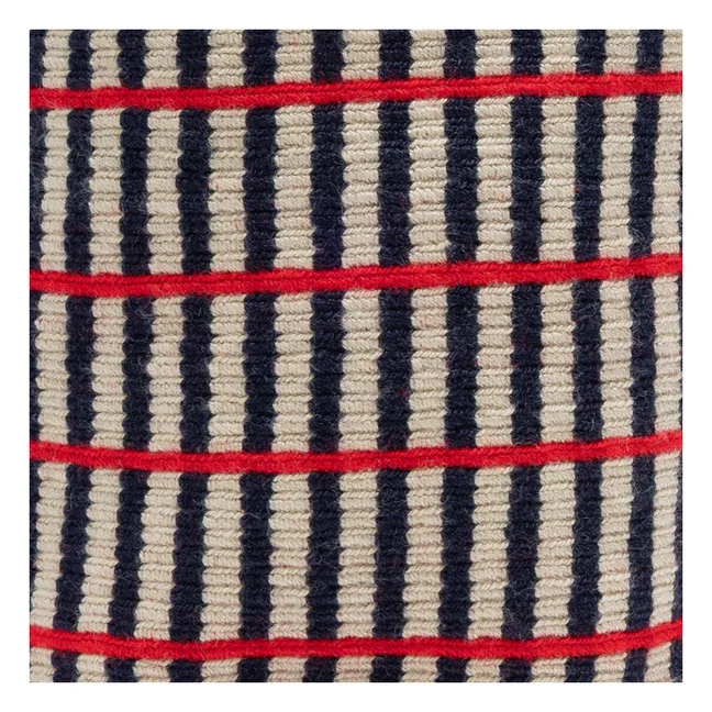 Sac Crossbody Macramé Medium | Bleu marine