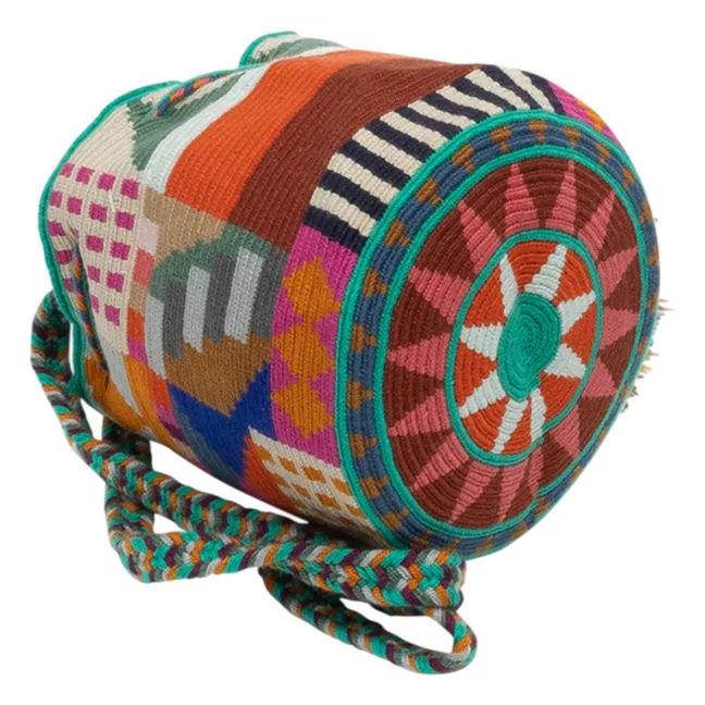 Sac Crossbody Medium Lion | Turquoise