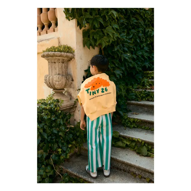 Sudadera para perro de algodón ecológico Tiny 26 | Amarillo