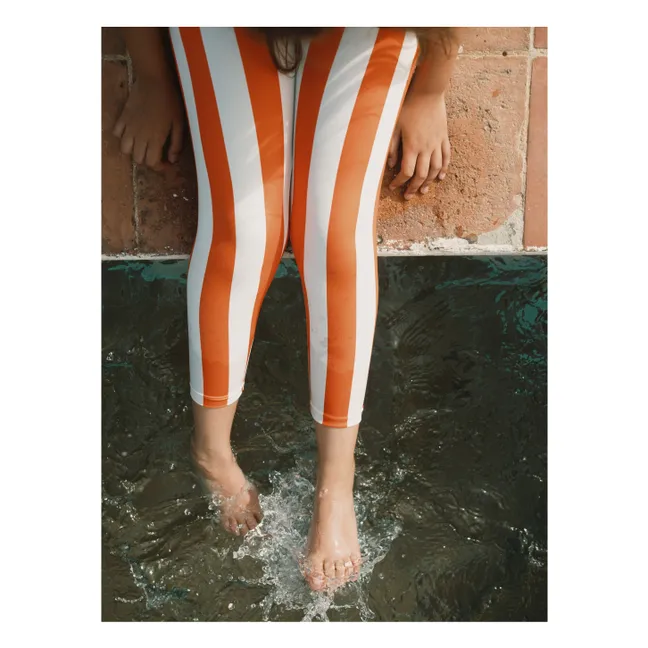 Legging a rayas | Rojo