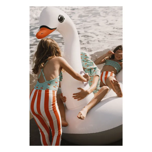 Striped Legging | Red