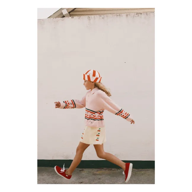 Polo Cerises Maille | Rosa