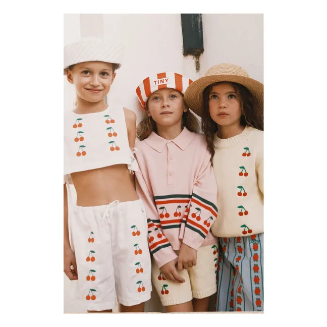 Top Cerises | Blanco