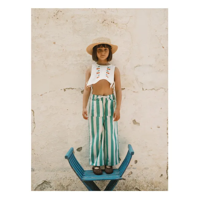 Top Cerises | Blanco