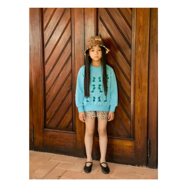 Short Léopard | Marron