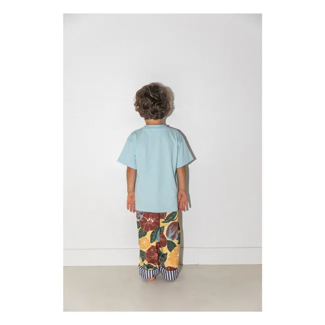 T-shirt Beach Club | Bleu pâle