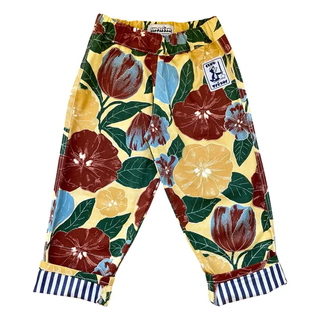 Pantalon Evolutif Tulum Popeline | Jaune