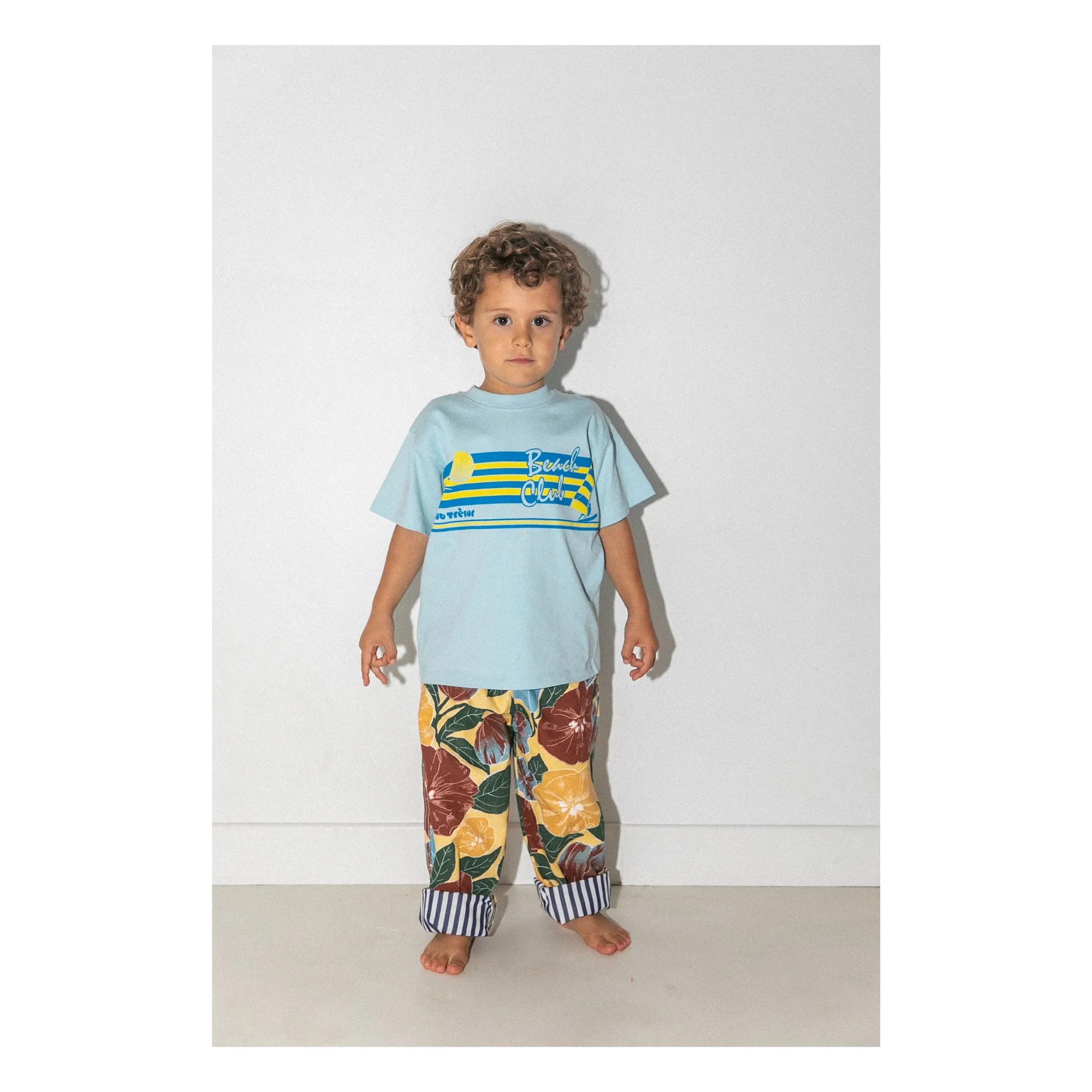 T-shirt Beach Club | Bleu pâle- Image produit n°2