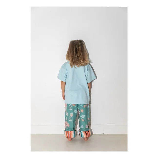 Pantalon Evolutif Flower Wallpaper | Argile