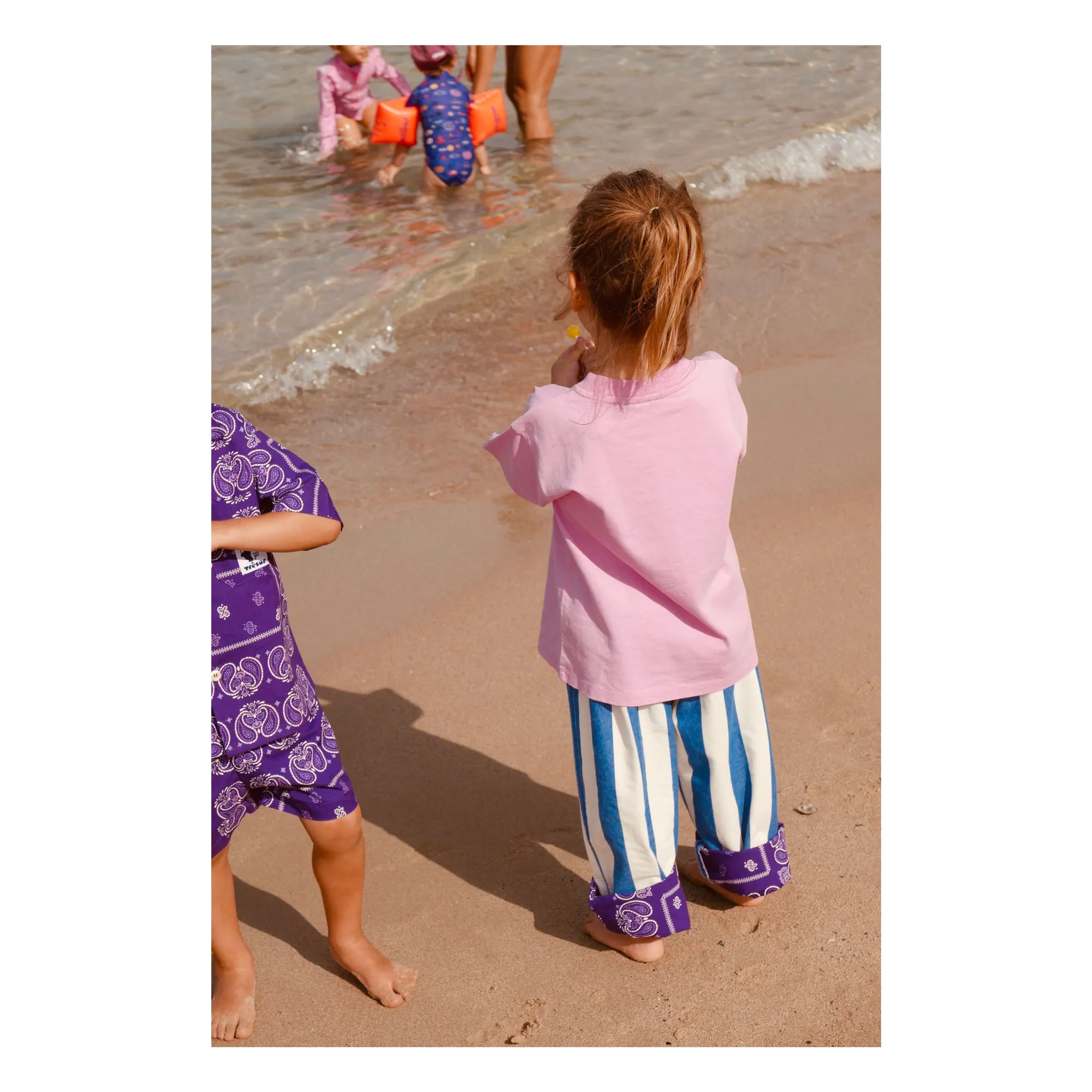 Pantalon Evolutif Normandy Stripes | Bleu- Image produit n°3