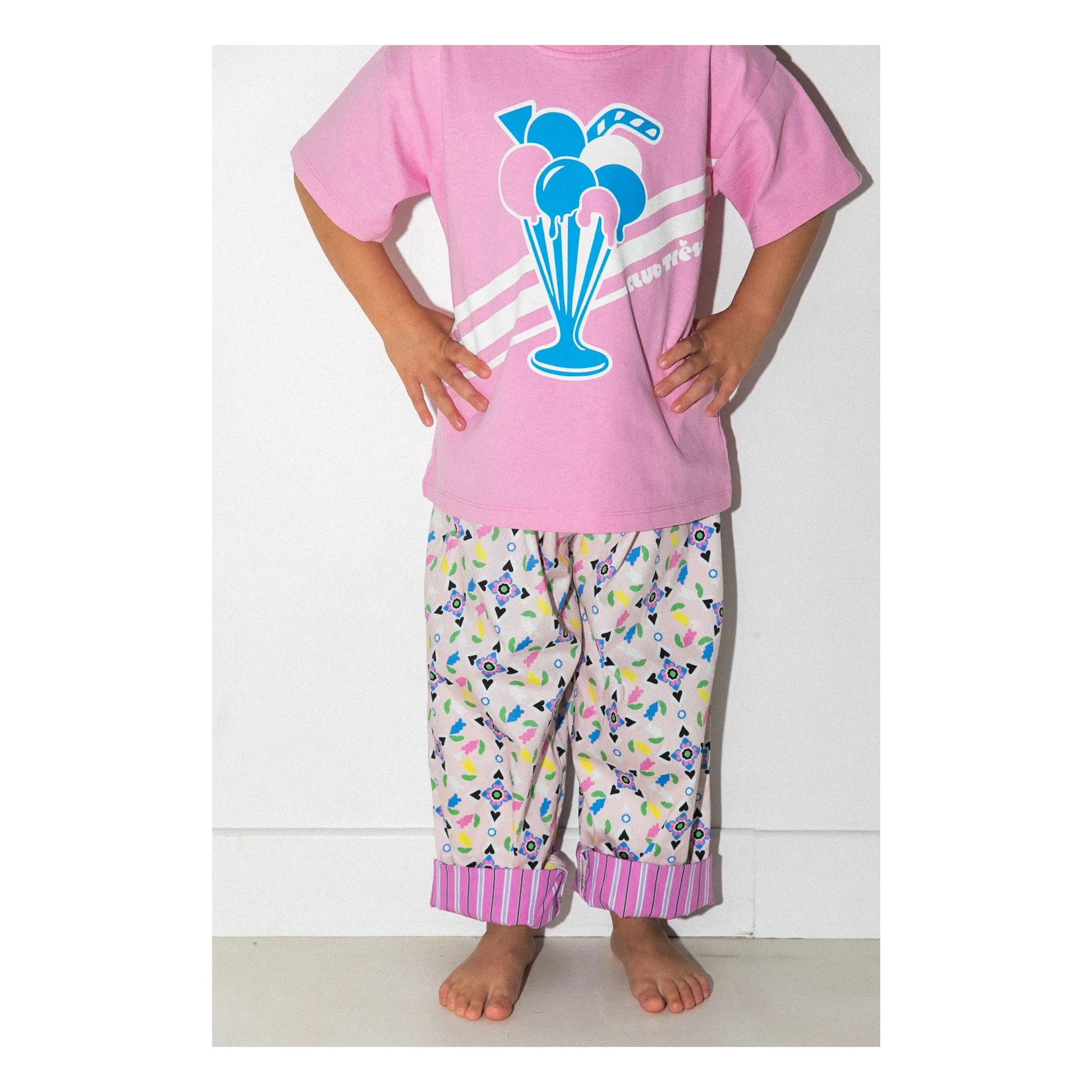 T-shirt Ice Cream | Rose- Image produit n°2