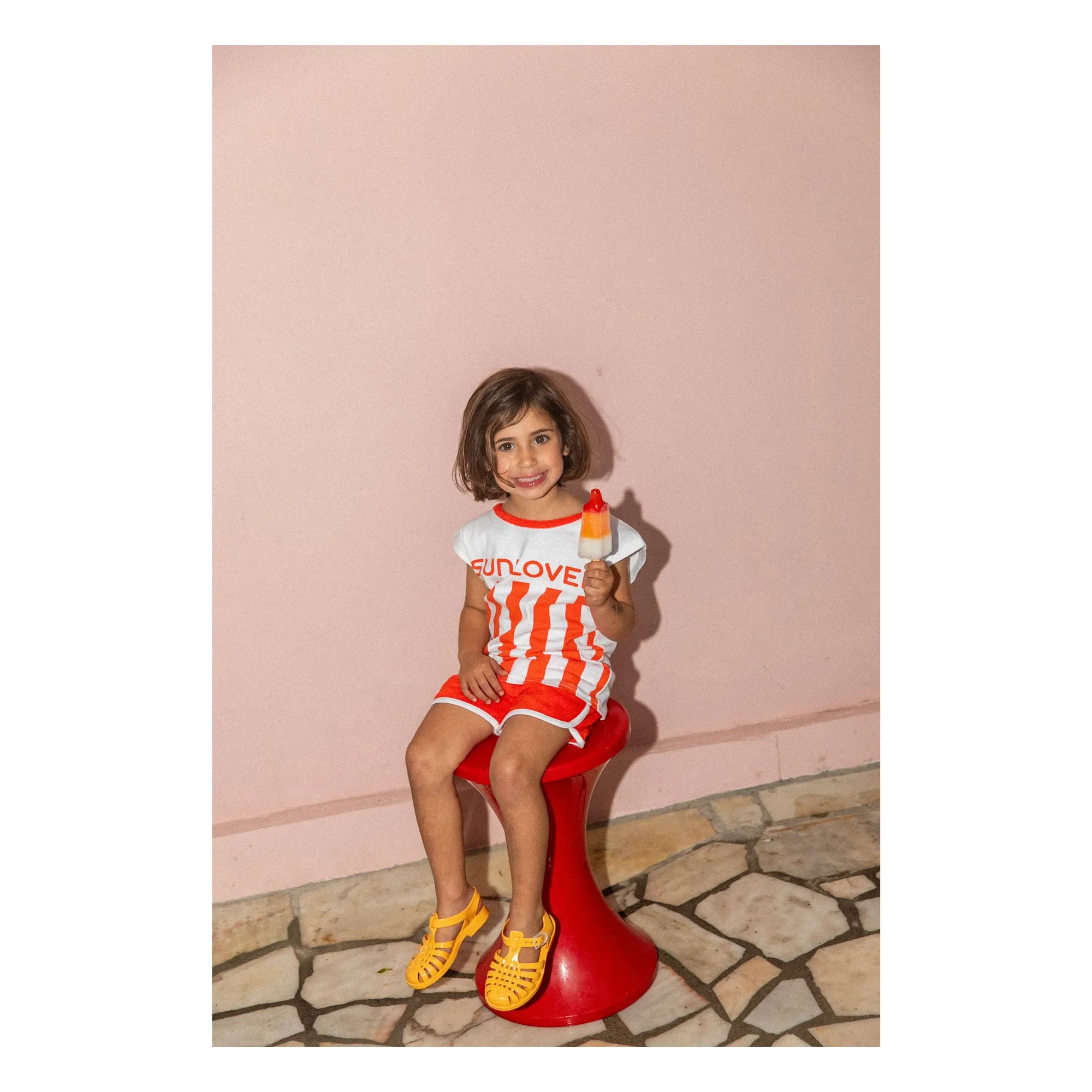 Ensemble Top et Short Sunlover Eponge | Rouge- Image produit n°4