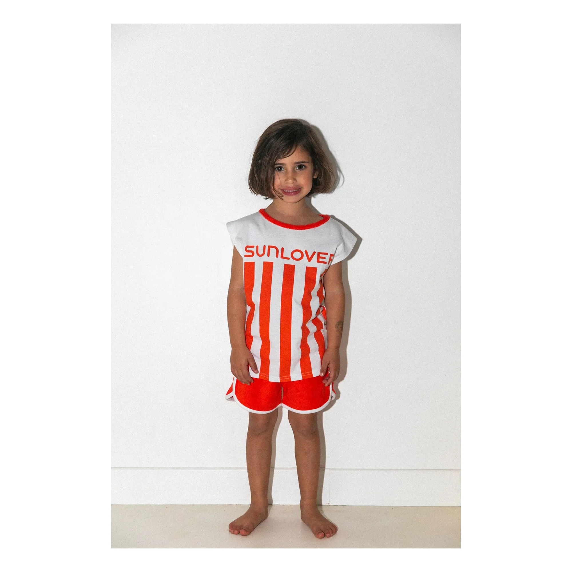 Ensemble Top et Short Sunlover Eponge | Rouge- Image produit n°2