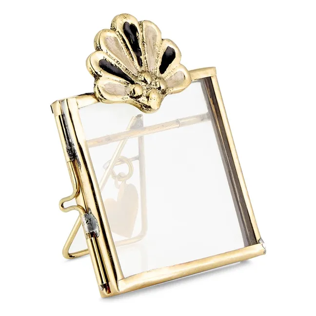 Rosie Roset mini marco de fotos de latón  | Latón