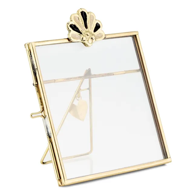 Cadre photo en laiton Rosie Roset | Laiton