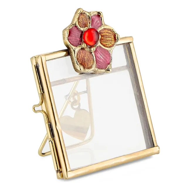 Mini cadre photo en laiton Cameron | Laiton