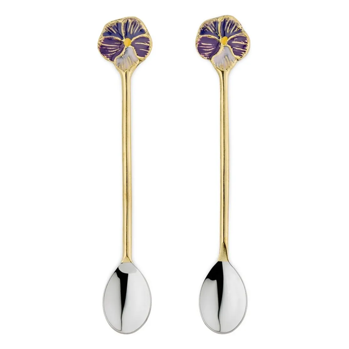 Doing Goods Purple Spoons Valery Violet - Set Of 2