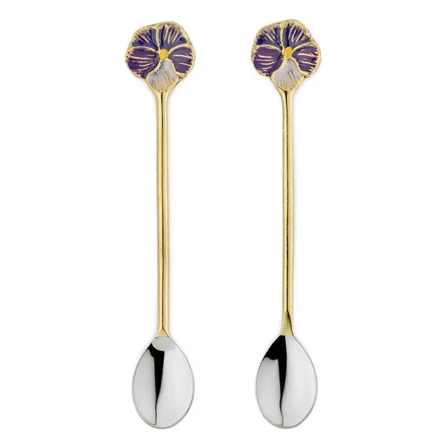 Spoons Valery Violet - Set of 2  | Purple