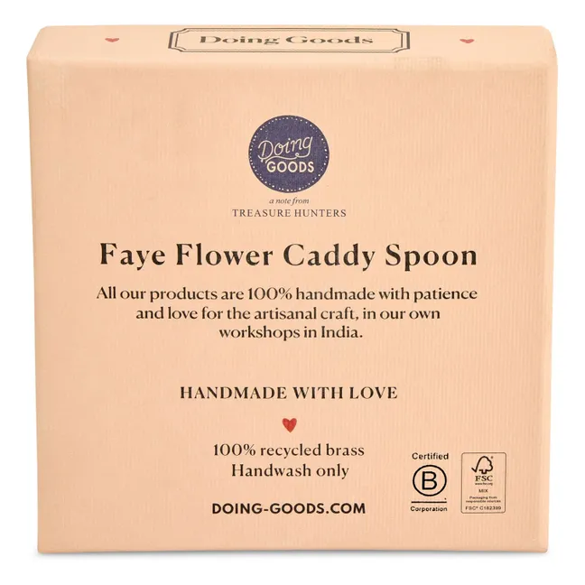 Cuillères Faye - Set de 2  | Beige