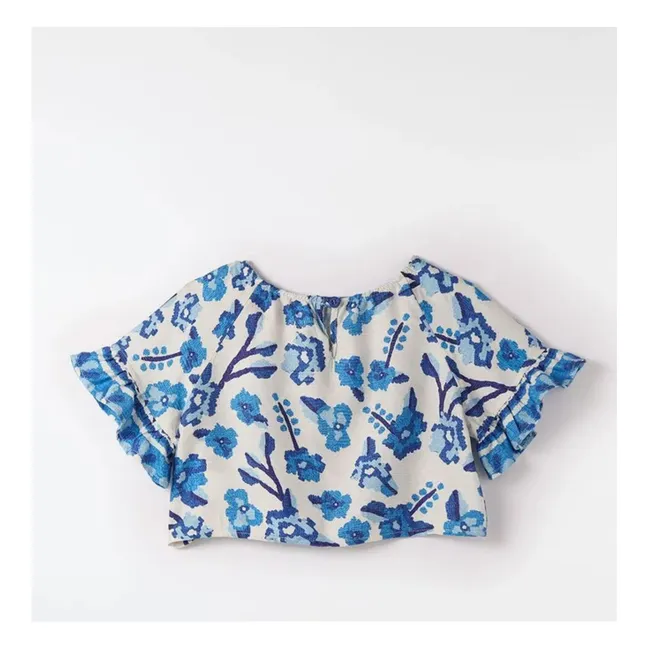 Blusa Jardin de Fleurs | Azul