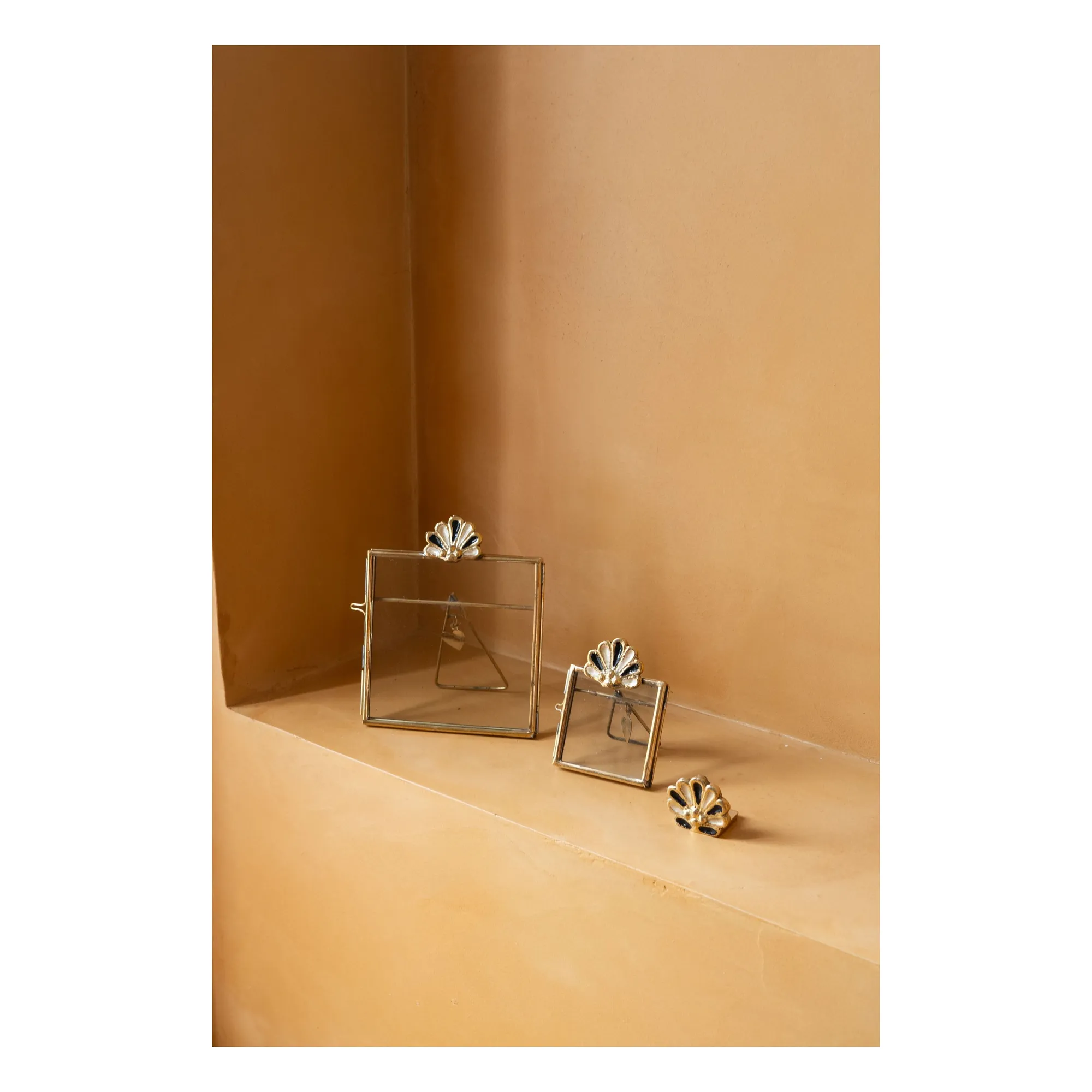 Cadre photo en laiton Rosie Roset | Laiton- Image produit n°1