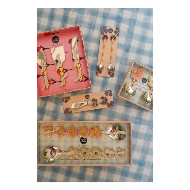 Cucharas Faye - Lote de 2  | Beige