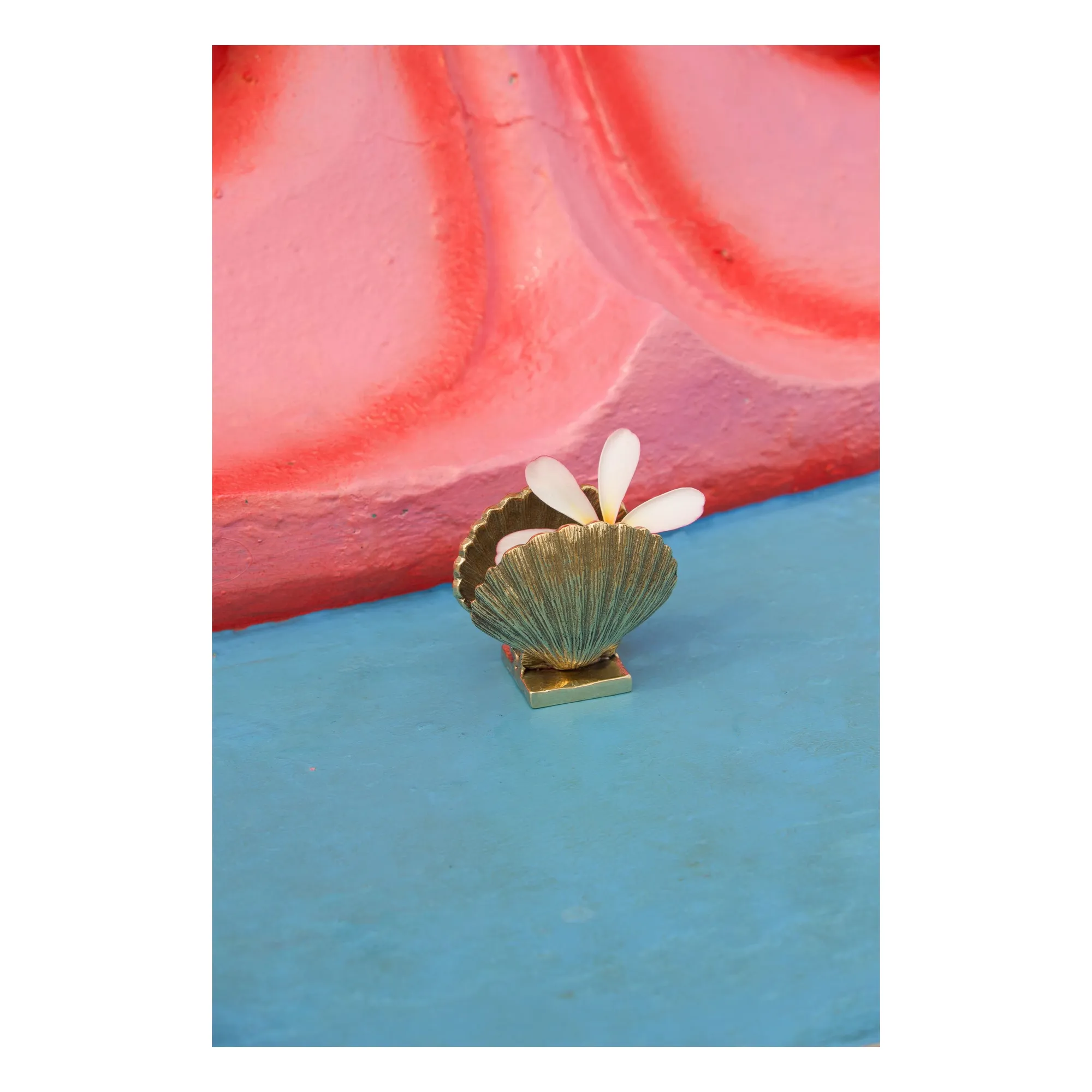 Porte-carte en laiton Scarlett | Laiton- Image produit n°1