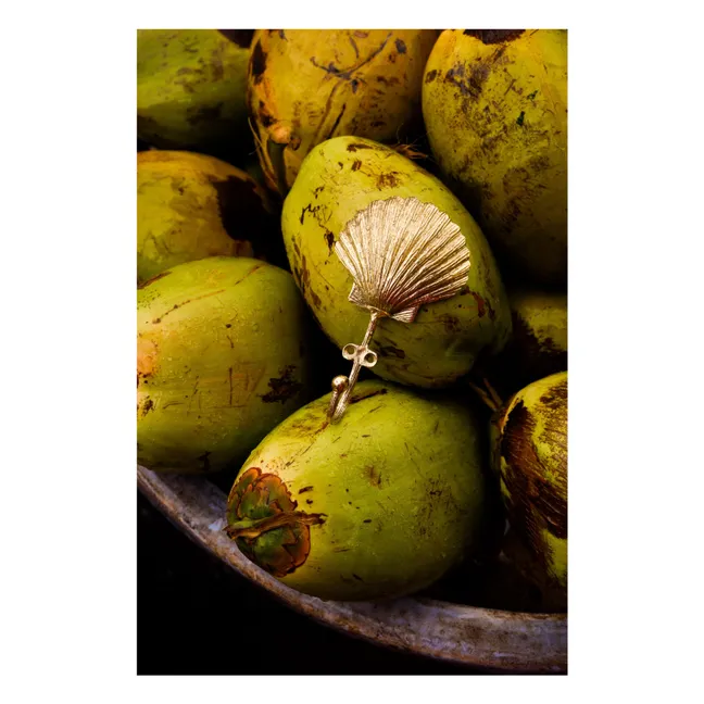 Patère en laiton coquillage Scarlett | Laiton