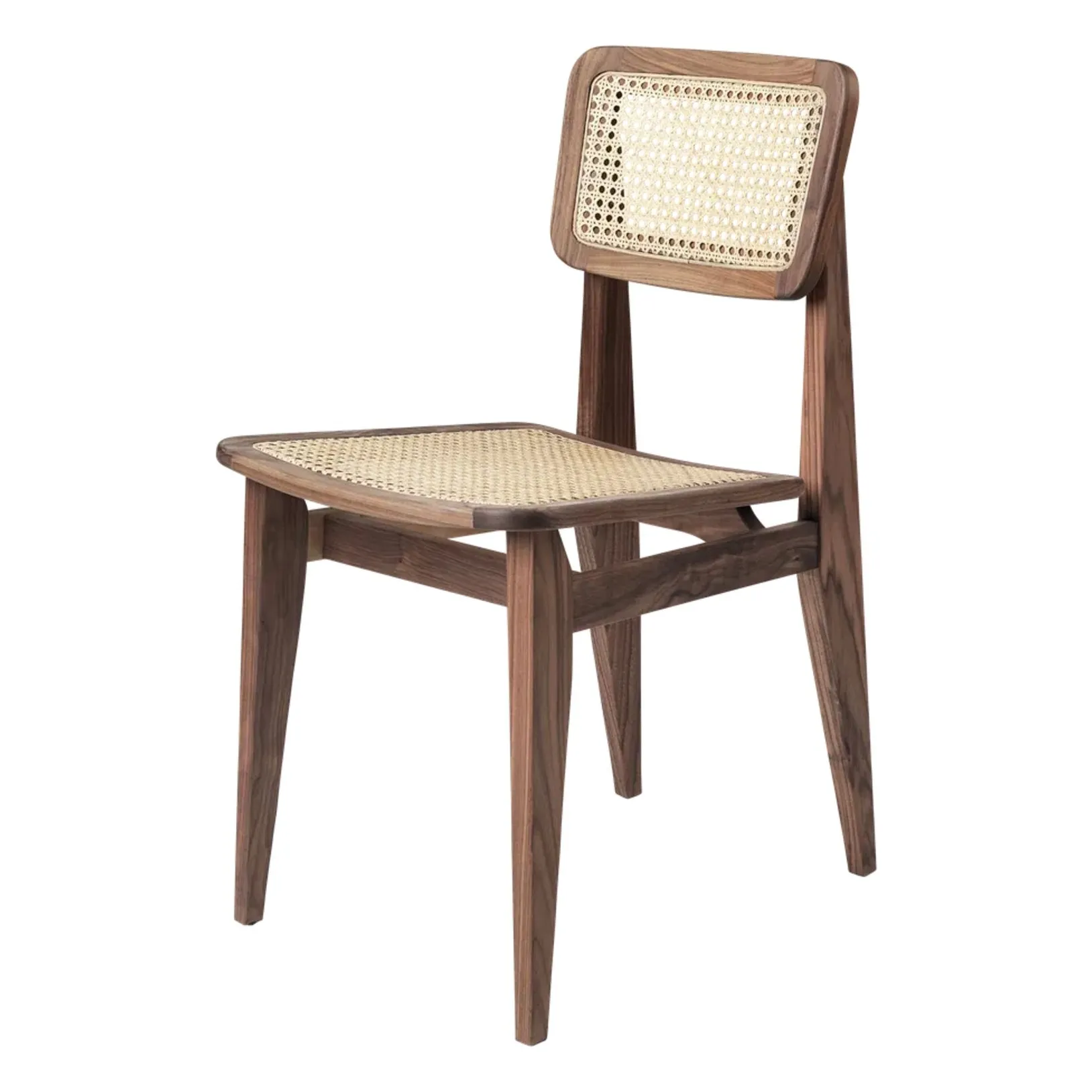 Gubi Walnut C-Chair, Marcel Gascoin