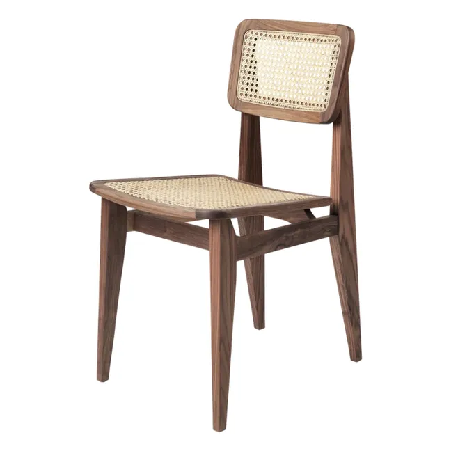 Chaise C-Chair, Marcel Gascoin | Noyer