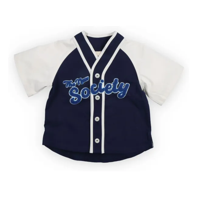 Gorse Baseball Shirt | Dark Blue