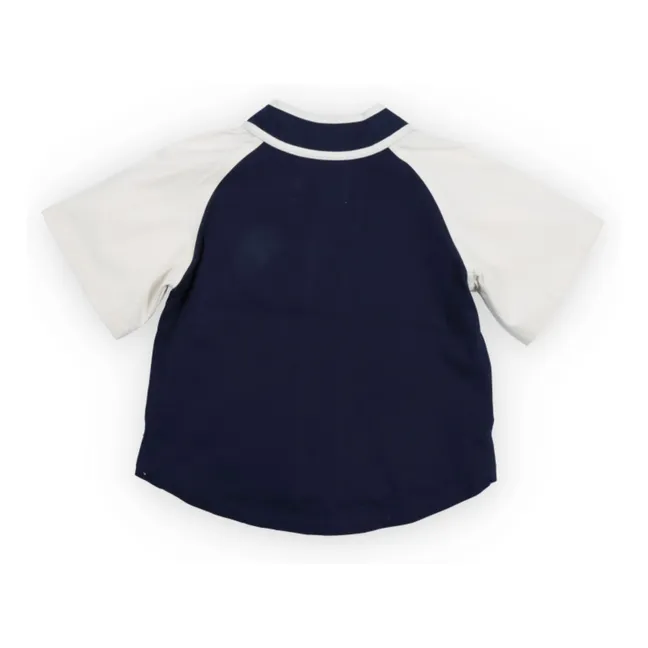 Gorse Baseball Shirt | Dark Blue