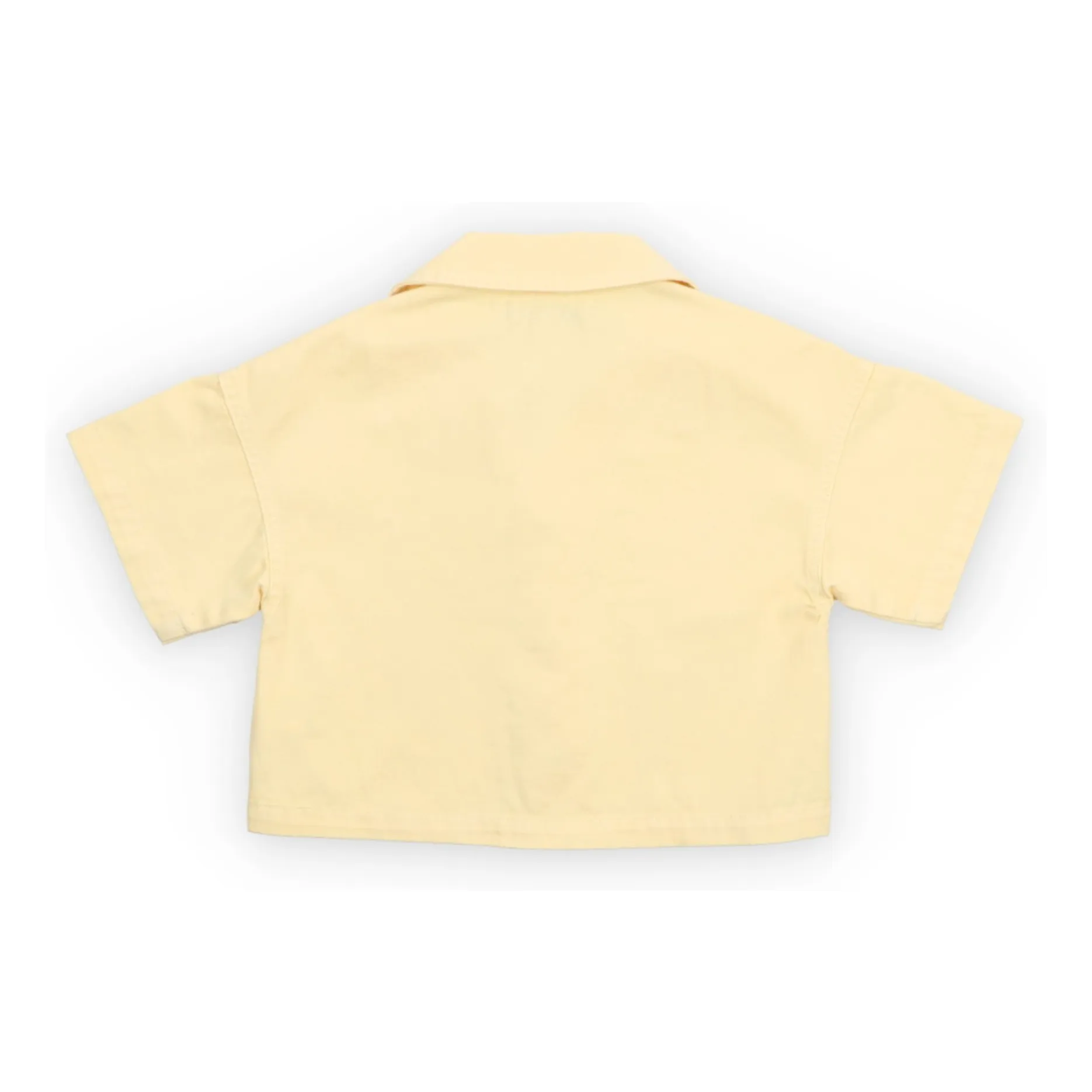 Chemise Denim Bellis | Jaune pâle- Image produit n°1