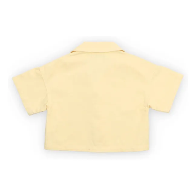 Chemise Denim Bellis | Jaune pâle