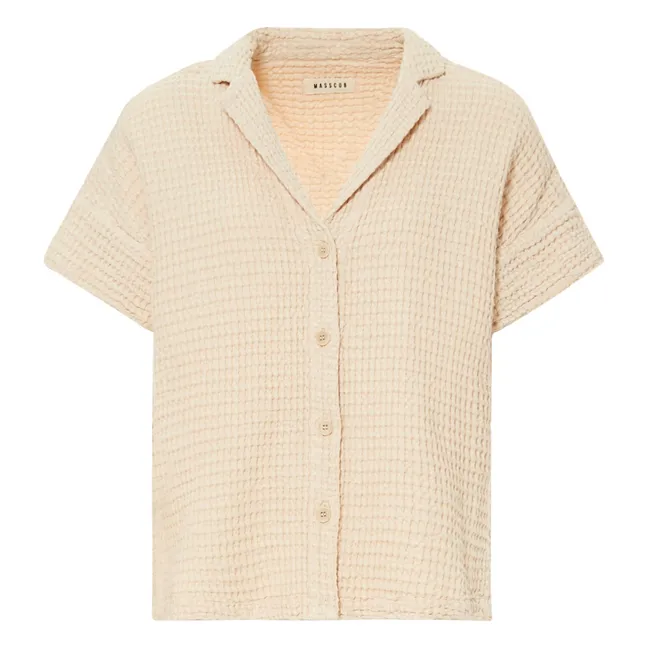 Chemise Laguna Coton et Lin | Ecru
