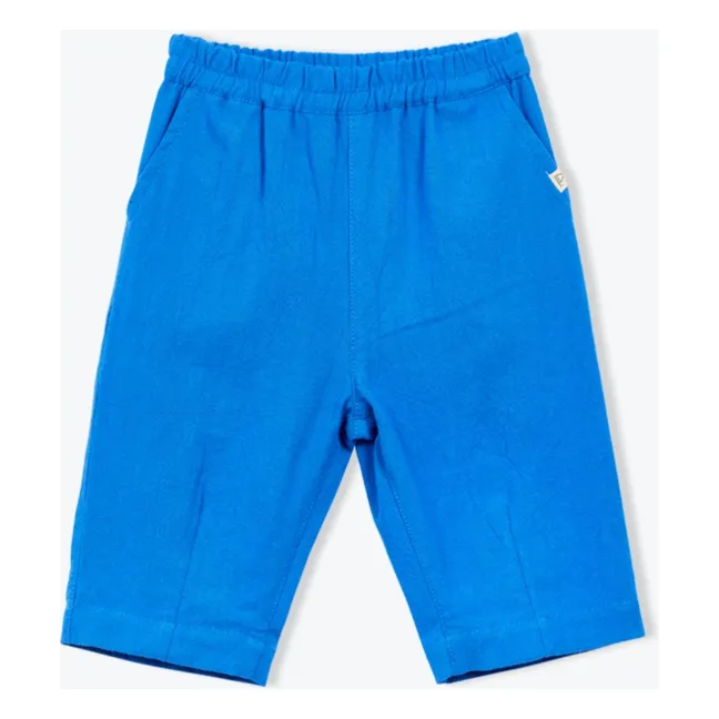 Pantalon Uni Bébé | Bleu azur